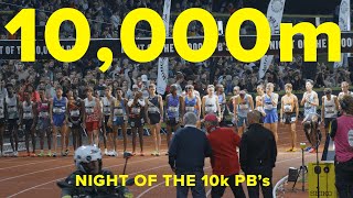 Night of the 10000m PBs  The Fastest 10000m race in the World  Stride Athletics [upl. by Doyle]