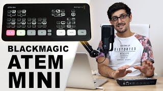 Blackmagic ATEM MINI How to setup and LIVE STREAM in HD [upl. by Wein620]