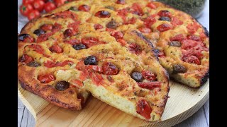 La vera quotFOCACCIA BARESEquot che si mangia nei panifici  La RICETTA ORIGINALE e tutti i segreti [upl. by Mccall728]