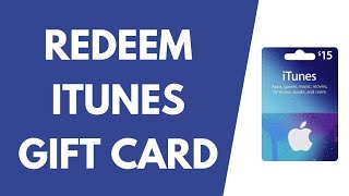 How To Redeem iTunes Gift Card Online  Redeem iTunes App Store Gift Cards [upl. by Whallon]