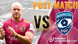 Jack Yeandle  PostMatch Reaction  Montpellier H [upl. by Wilkison42]