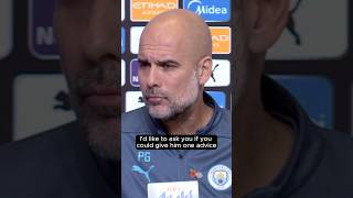 Pep has NO ADVICE for Amorim 😂 [upl. by Eentruoc]