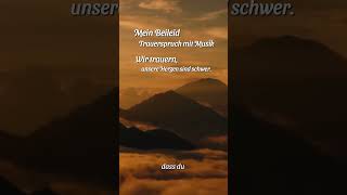 Mein Beileid  Trauerspruch mit Musik Wir trauern unsere Herzen sind schwer trauer trauerlied [upl. by Erminie677]