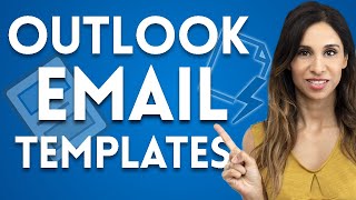 How To Create Email Templates in Outlook  My Templates amp Quick Parts [upl. by Tchao232]