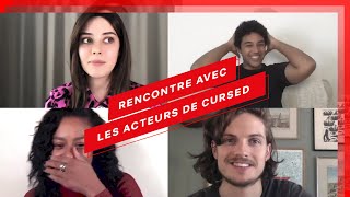 Rencontre avec le cast de… Cursed  La Rebelle  Netflix France [upl. by Base]