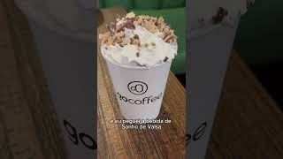 Go Coffee  shorts cafeteria cafe cappuccino cafedatarde shortsfood donuts guarulhos gru [upl. by Tena270]