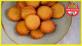 GALLETITAS de POLENTA sin TACC sin manteca y sin huevos con miel [upl. by Micheal]