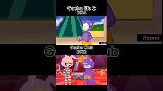 Popee The Performer Comparación Gacha life 2 y Gacha club 🎪🎭 doblaje fanmade Original Kyomi [upl. by Ecirtak]