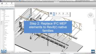 Replace IFC elements with native Revit® families [upl. by Columbine256]