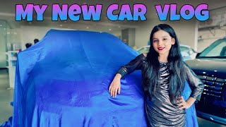 My New Car Vlog🚗  iam Nandini Rajput  nandini091013 vlog [upl. by Eyaf492]