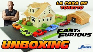 🏡🚗LA CASA DE TORETTO JADA UNBOXING 🏡🚗TORETTO HOUSE JADA TORETTOS FAST AND FURIOUS HOUSE [upl. by Darya]