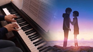 君の名は。  かたわれ時Kataware Doki Piano [upl. by Waldack842]