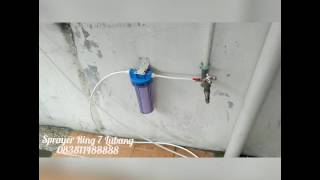 Sprayer Ring 7 Lubang  Pompa RO 32V [upl. by Aikam]