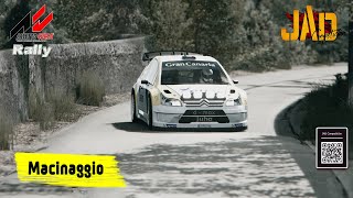 Assetto Corsa Rally  CITROËN C4 WRC  Macinaggio  CARRETERA CORSA [upl. by Leffen]