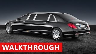 2018 Mercedes Maybach S 600 Pullman EXTERIOR amp INTERIOR  Luxury Limousine [upl. by Rimidalg382]