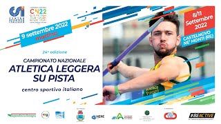 24° Campionato nazionale di atletica CSI  Venerdì mattina [upl. by Marcin396]