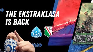 RUCH CHORZÓW VS LEGIA WARSZAWA  EKSTRAKLASA IS BACK [upl. by Niran676]