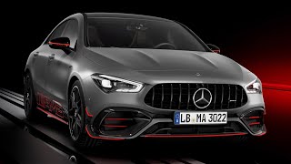 MercedesAMG CLA 45 S 2023 Facelift  FIRST LOOK exterior amp interior [upl. by Annayi]