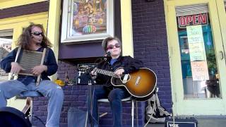 Cant Keep Her Down busking in Clarksdale MS [upl. by Reitrac659]