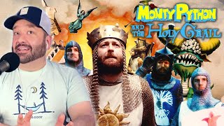 MONTY PYTHON amp THE HOLY GRAIL 1975  First Time Watching  MOVIE REACTION amp Review [upl. by Ahsikyt]