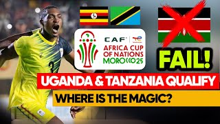 KENYA OUT UGANDA amp TANZANIA QUALIFY AFCON LESSONS amp REASONS [upl. by Kiefer]