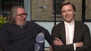 Hilarious Gary Oldman Interview with SLOW HORSES Costar Jack Lowden [upl. by Naic835]