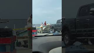 Unloading A Boat In Yankeetown Florida [upl. by Analise671]