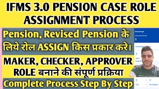 IFMS 30 Me Maker Checker Approver Kaise banaye  Ifms 30 Salary bill Preparationifms3 [upl. by Lavinia515]