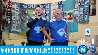 Napoli  Empoli 01 12112023 Casa Cuomo [upl. by Yanahc]