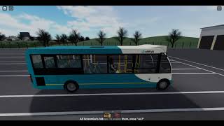 Apsley Bus Simulator  FRV Drive Route X1 Circular Arriva Optare Solo YK08 ETA [upl. by Ada]