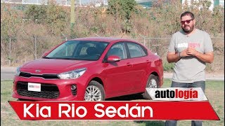 A prueba Kia Rio Sedán [upl. by Sherwood]