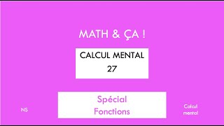 Test de calcul mental 27 [upl. by Zerep969]