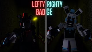 How to get Lefty badge in Fazbears Revamp Rp P2 [upl. by Animas110]