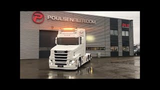 2020 TCAB Edition New Scania S650TV8 6X2 White Next Generation [upl. by Carlyle598]