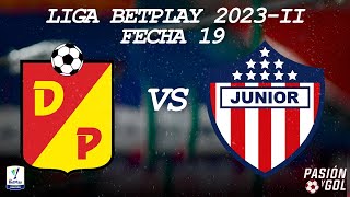 EN VIVO DEPORTIVO PEREIRA vs JUNIOR  FECHA 19  LIGA BETPLAY 2023  II AUDIO [upl. by Nawrocki]