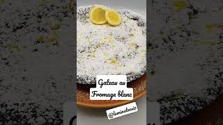 Gâteau au fromage blanc citronné [upl. by Ayotol]