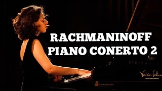 Khatia Buniatishvili  Rachmaninoff Piano Concerto №2 2017 Rehearsal [upl. by Brookner254]