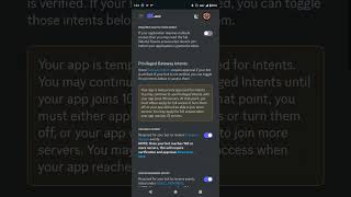 How to enable intents for a discord bot [upl. by Attesor761]