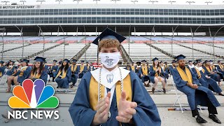 Class Of 2020 Shares How They’re Celebrating Graduation  NBC News [upl. by Trebeh227]