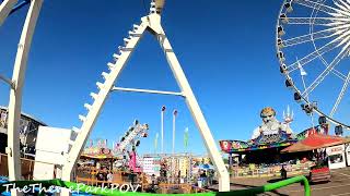 Heidi Coaster OnRide POV Arizona State Fair [upl. by Ecirtak]