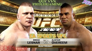 EA SPORTS UFC  Lesnar vs Overeem 2 [upl. by Rush]