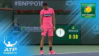 Funniest Moments from a fantastic BNP Paribas Open  Indian Wells 2018 [upl. by Fabri238]