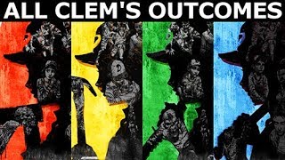 All Choices amp All Clems Outcomes  Story Builder Walkthrough  The Walking Dead The Final Season [upl. by Linnet]