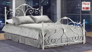 Luxurious bedroom  Wrought iron bed  Steel Bed  SMM Furniture [upl. by Eedahs]