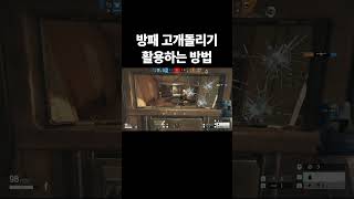 이럴 때 빼고 안쓰는 방패 고개돌리기 r6siege [upl. by Vladamar]