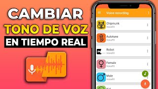 COMO CAMBIAR TU VOZ EN TIEMPO REAL CON IA  APLICACION [upl. by Sawtelle447]