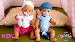 New Baby Born Interactive Dolls Baby Dolls Care Routine Pretend Play with Nursery Toys [upl. by Guendolen]