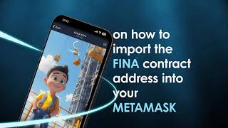 How to import FINA tokens into metamask 2024 [upl. by Anirav283]