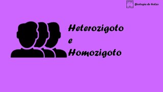 Heterozigoto e Homozigoto [upl. by Xenophon]