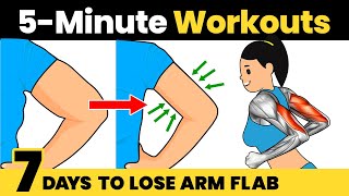 LOSE ARM FAT IN 7 DAYS standing workout TONE FLABBY amp SAGGING ARMS IN 1 WEEK [upl. by Cumine]